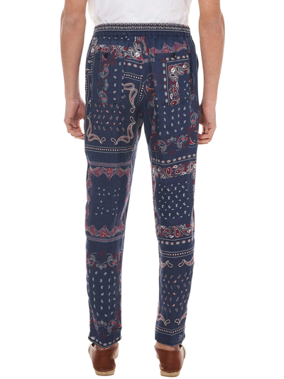 Shop Etro Trousers Blue