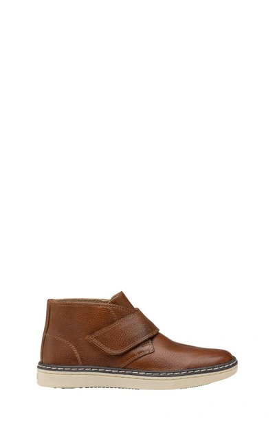 Johnston & Murphy Mcguffey Chukka Boot In Tan Full Grain
