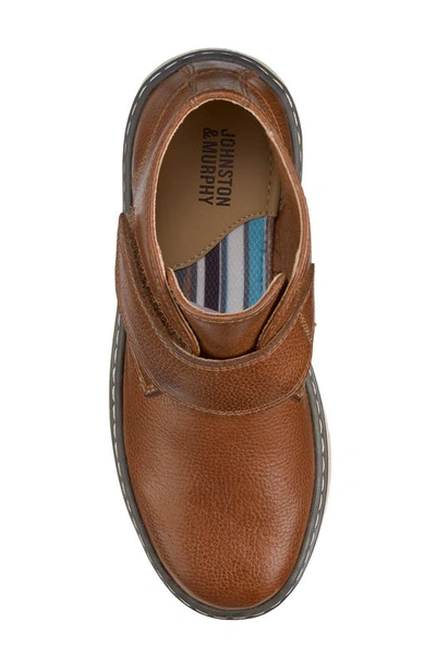 Johnston & Murphy Mcguffey Chukka Boot In Tan Full Grain
