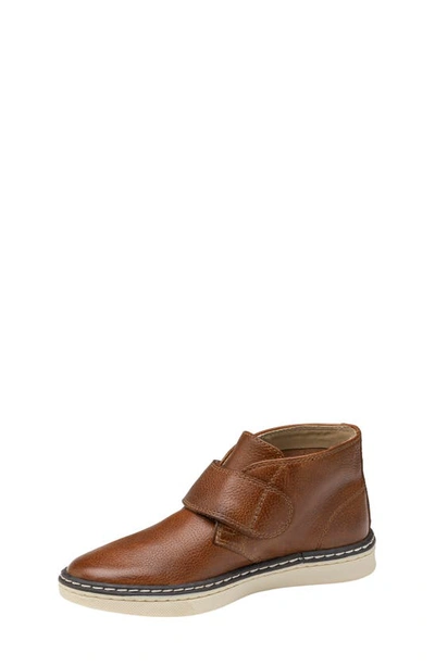 Johnston & Murphy Mcguffey Chukka Boot In Tan Full Grain