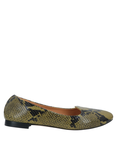 Shop By A. Loafers In Military Green