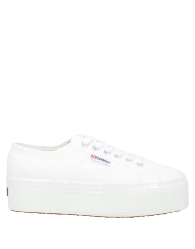 Shop Superga Sneakers In Ivory