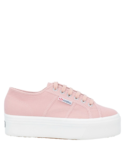 Shop Superga Sneakers In Pastel Pink