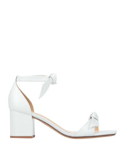 Shop Alexandre Birman Woman Sandals White Size 11 Soft Leather