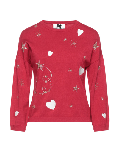 Shop No Secrets Woman Sweater Red Size 12 Viscose, Elastane