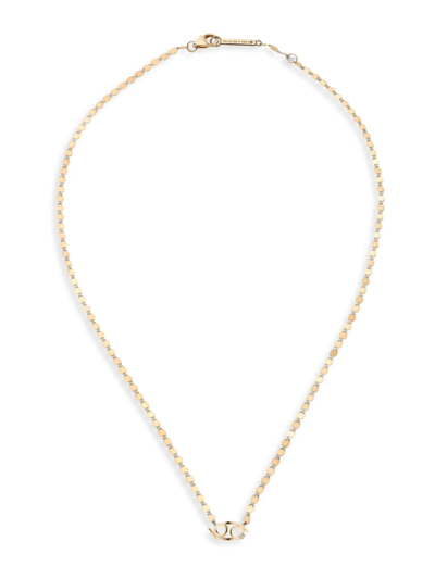Shop Lana Jewelry Women's Twenty 14k Gold & Diamond Cancer Necklace