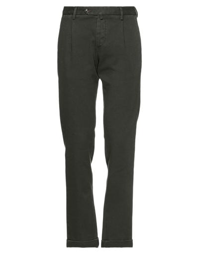 Shop Briglia 1949 Man Pants Dark Green Size 30 Cotton, Elastane