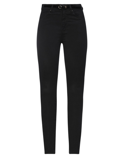 Shop Guess Woman Pants Black Size 24w-29l Lyocell, Cotton, Elastomultiester, Elastane