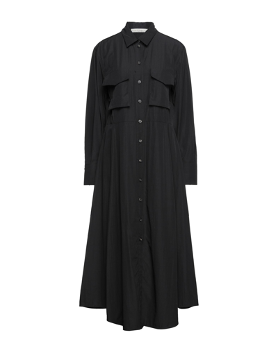 Shop Tela Midi Dresses In Black