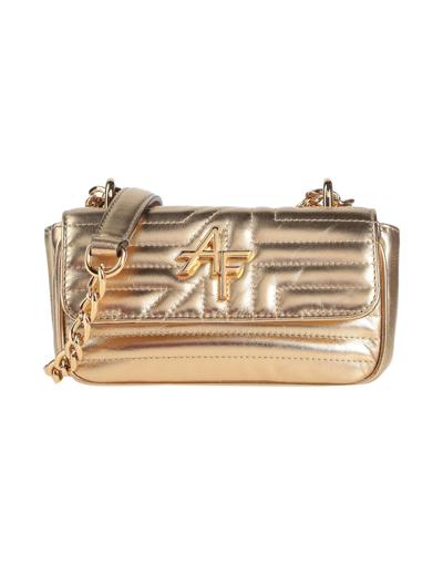Shop Alberta Ferretti Handbags In Platinum