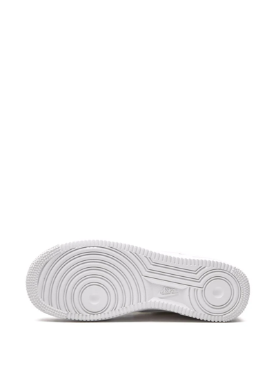 Nike Air Force 1 Low "white/barely Volt" Sneakers In White