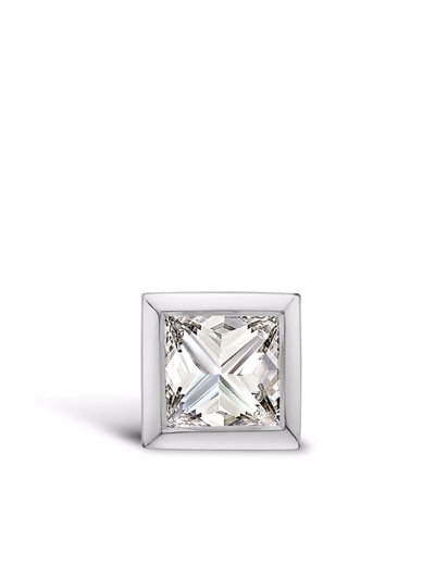 Pragnell 18kt White Gold Rockchic Diamond Earrings In Silver