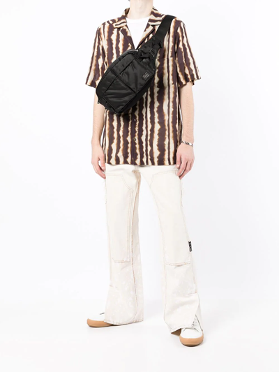 Shop Porter-yoshida & Co Multi-pocket Shoulder Bag In Schwarz