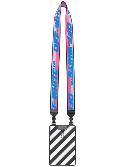 Shop Off-white Diag Industrial Strap Pouch In Schwarz