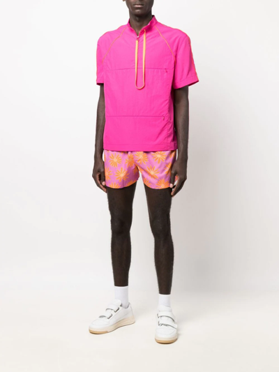 Jacquemus Le Haut Velo Cycling Top In Pink | ModeSens