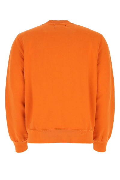 Shop Amiri Orange Cotton Oversize Sweatshirt Nd  Uomo Xl