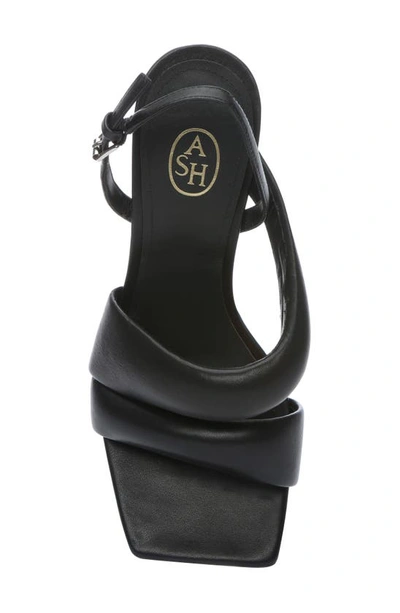 Shop Ash Madison Slingback Sandal In Black