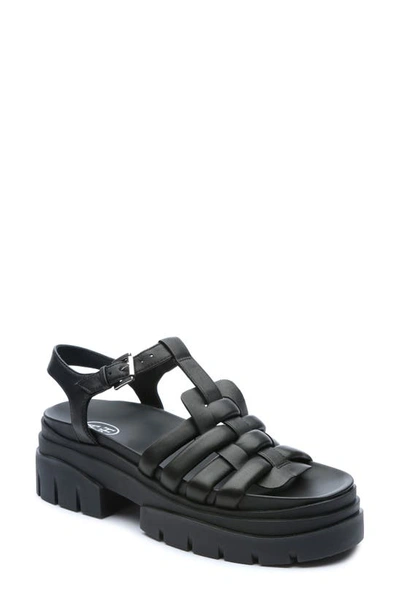 Shop Ash Sirena Platform Sandal In Black