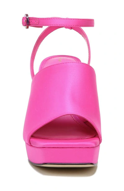 Shop Circus By Sam Edelman Miranda Platform Ankle Strap Sandal In Pink Punch