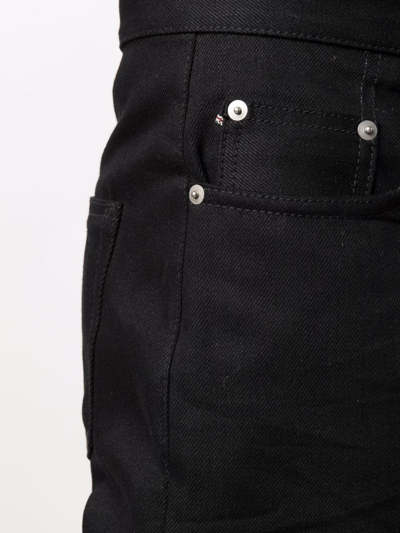 Shop Rick Owens Bootcut Denim Jeans In Black