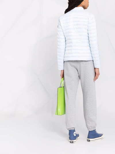 Peuterey Puntia Zipped Padded Jacket In Blau