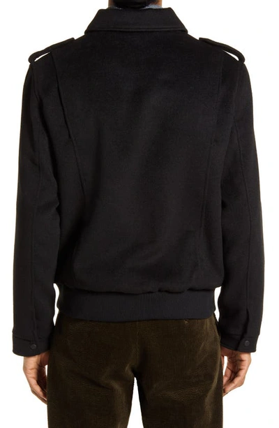 Noize Maxwell Bomber Jacket In Black