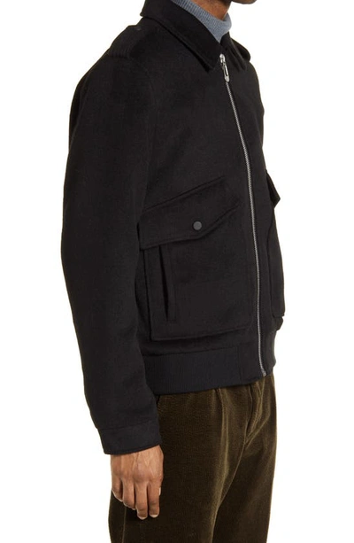 Noize Maxwell Bomber Jacket In Black