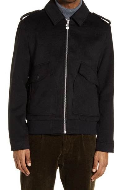 Noize Maxwell Bomber Jacket In Black