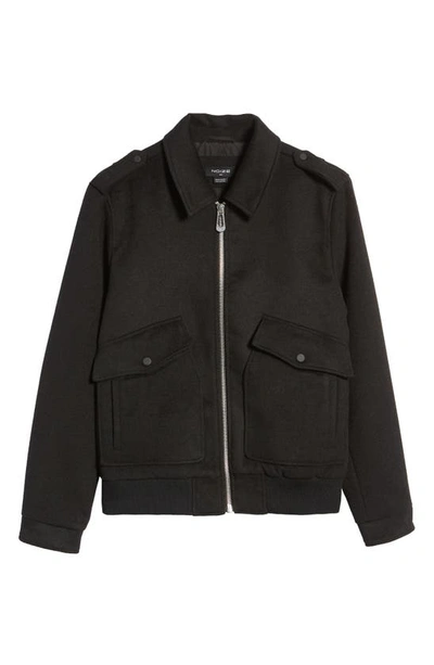 Noize Maxwell Bomber Jacket In Black