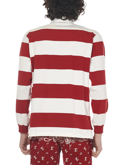 Shop Etro Polo Shirt  In Red