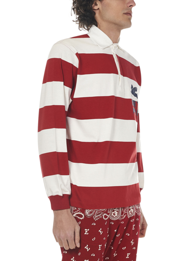 Shop Etro Polo Shirt  In Red