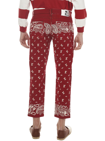 Shop Etro Jeans In Red