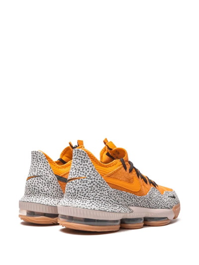 Shop Nike X Atmos Lebron 16 Low Ac Ep Sneakers "safari" In Yellow