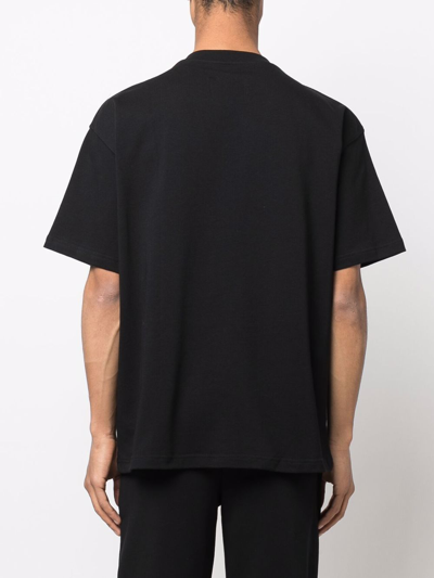 Shop A-cold-wall* Strata T-shirt In Black