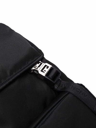 Shop Givenchy 4g Light Backpacks In Black