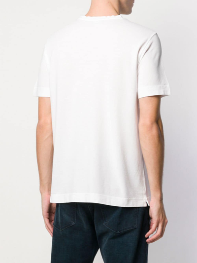 Shop Drumohr Cotton T-shirt In White