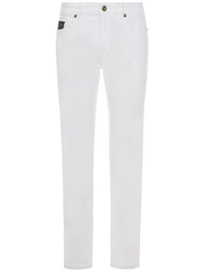 Shop Versace Jeans Couture Jeans In White