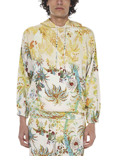 Shop Etro Sweatshirt In Yellow