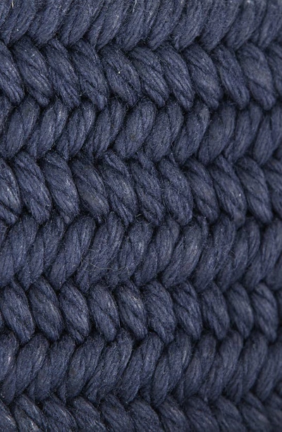 Shop Born Fabric Belt In Navy
