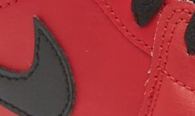 Shop Jordan Air  1 Mid Sneaker In Gym Red/ Black/ White