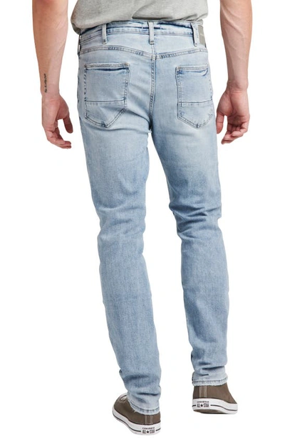 Shop Silver Jeans Co. Kenaston Ripped Slim Fit Jeans In Indigo