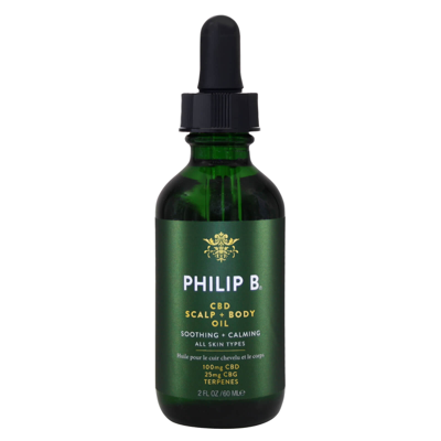 Shop Philip B Cbd Scalp And Body Oil 60ml