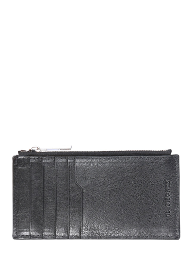 Shop Il Bisonte Fictive Vertical Wallet In Black