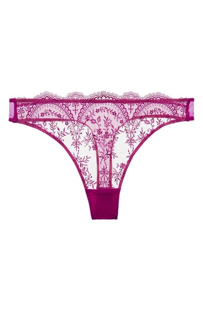 Dita Von Teese Severine G-string In Rubine Red