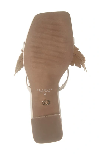 Shop Cecelia New York Happy Leather Sandal In Nude