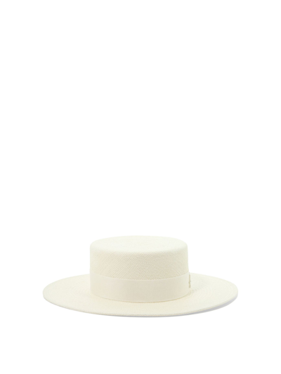 Shop Ruslan Baginskiy Straw Hat In White