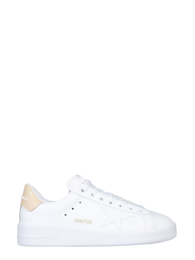 Shop Golden Goose Purestar Sneakers In White
