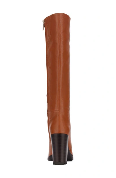 Shop Kenneth Cole New York Justin 2.0 Knee High Boot In Cognac