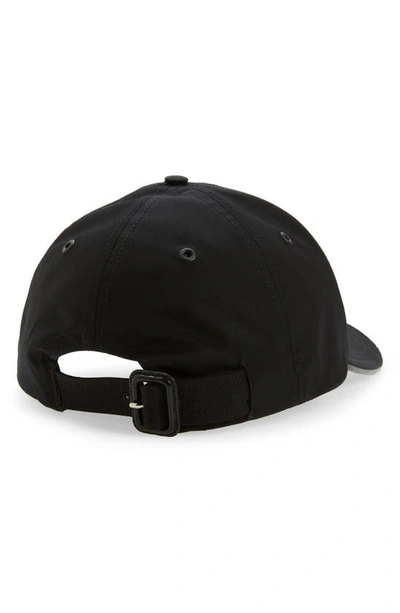 Shop Burberry Monogram Motif Gabardine Baseball Cap In Black