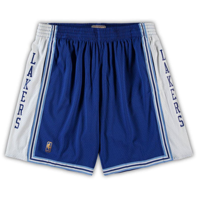 Mitchell & Ness X Nba La Lakers 96-97 Alternate Swingman Shorts In Royal